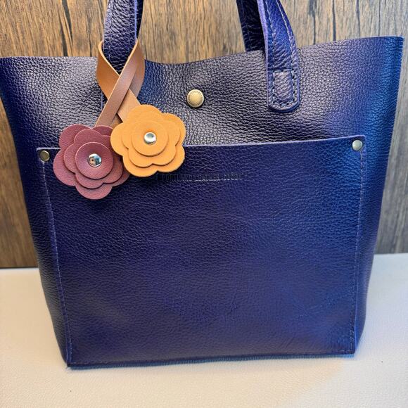 Flower Purse Charm Fall Bag Charm Neutral Purse Flair NEW FAST SHIP - Picture 3 of 7